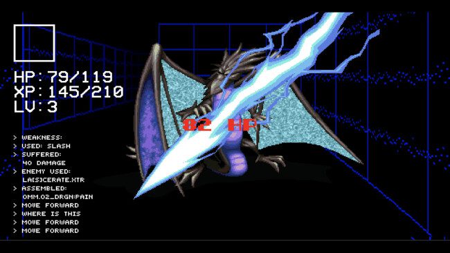 Captura de pantalla del juego 198X