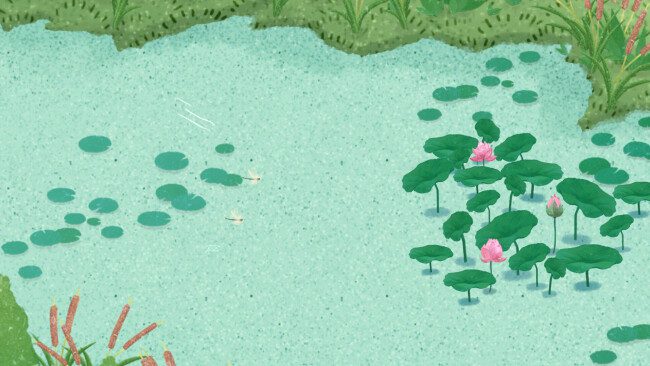 Screenshot of the solar terms game