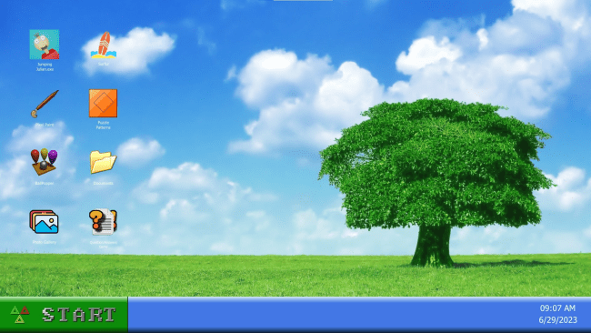 Captura de pantalla de PC 98xx