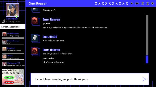 Screenshot of the game A date with death