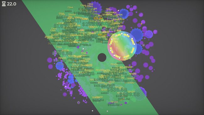 A game about feeding a black hole Screenshot