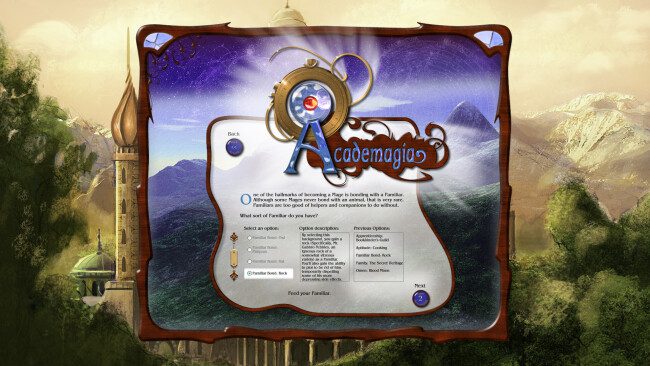 Screenshot of the game Academagia: The Making of Mages