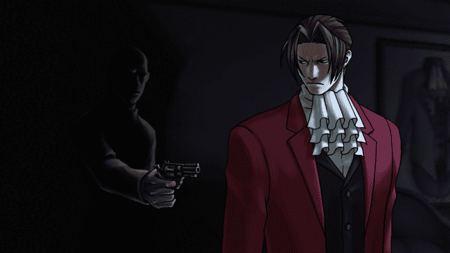 Captura de pantalla del juego Ace Attorney Investigations Collection