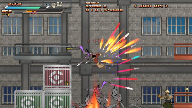 Aces Wild: Manic fighting action! Game screenshot