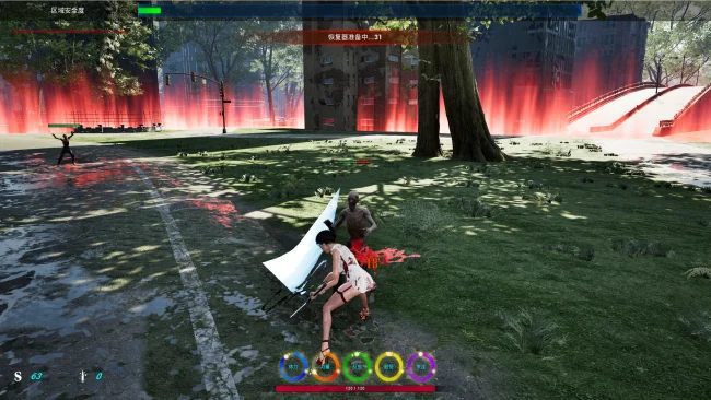 Captura de pantalla del juego ACESurvivor