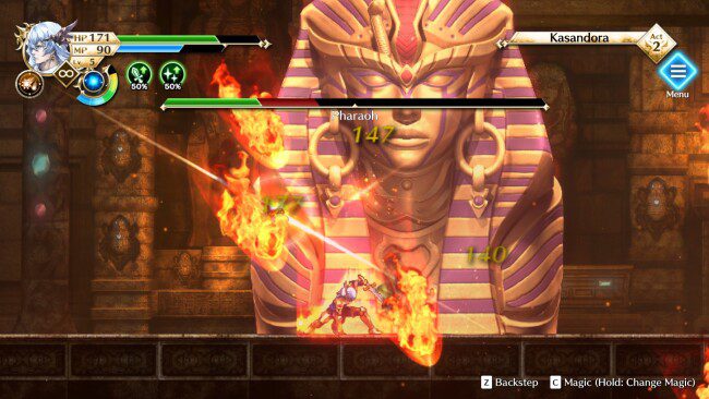 Actraiser Renaissance game screenshot