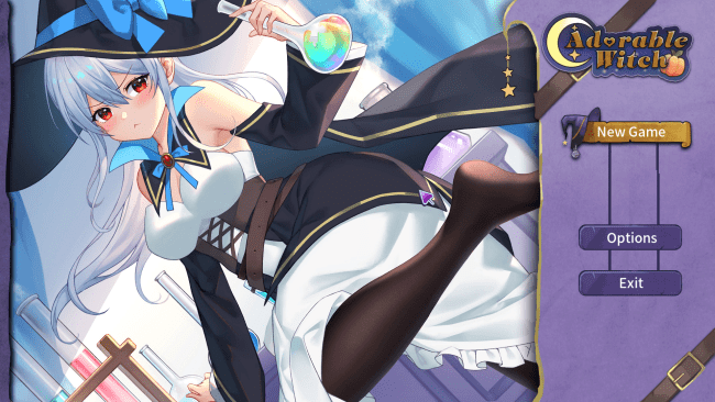 PC screenshot of the adorable witch