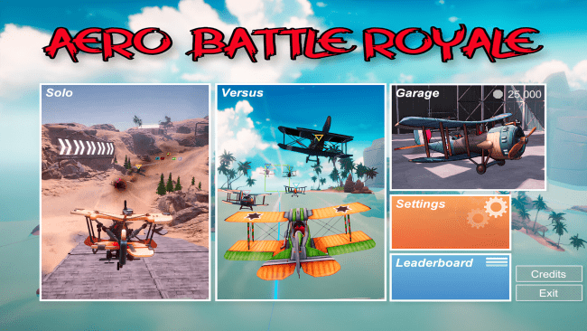 Screenshot of AERO BATTLE ROYALE for PC