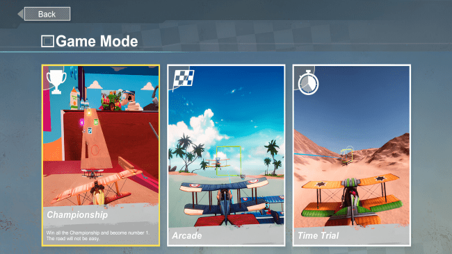 Captura de pantalla del juego AERO BATTLE ROYALE