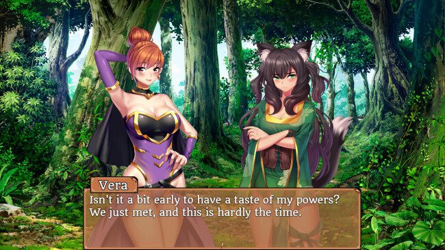 After meeting that cat girl, my quest list became too long! Game screenshot