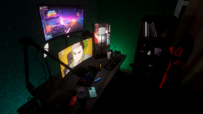 PC screenshot after streaming