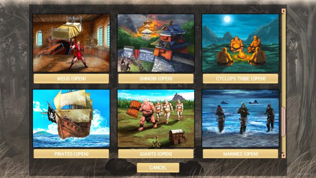 Age of Fear: captura de pantalla completa del juego