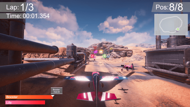 PC Screenshot of Airplane Racer