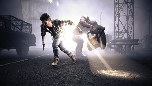 Captura de pantalla del juego de American Nightmare de Alan Wake