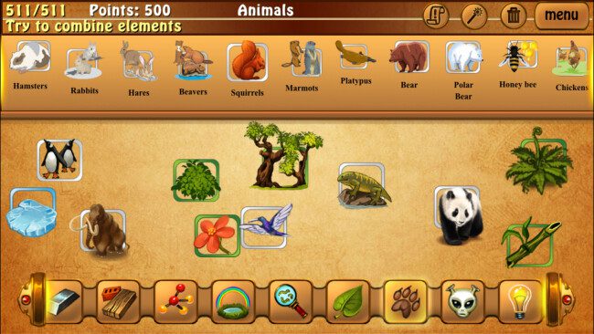 Captura de tela do Classic Alchemy para PC