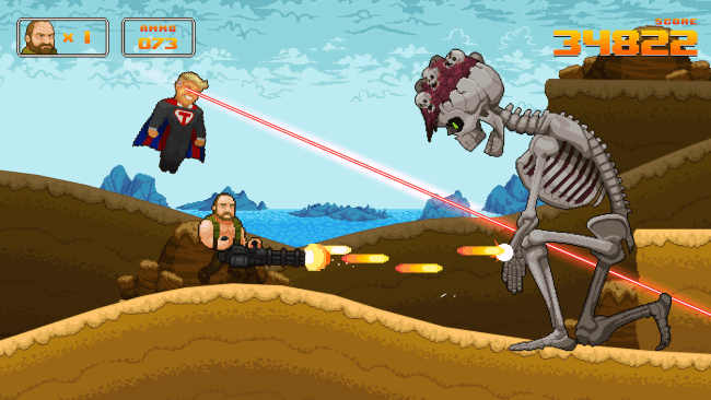 Alex Jones: NWO Wars Gameplay Screenshot