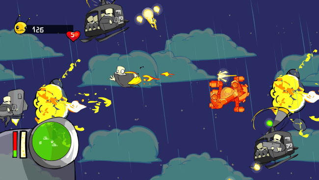 Alien Hominid HD Game Screenshot