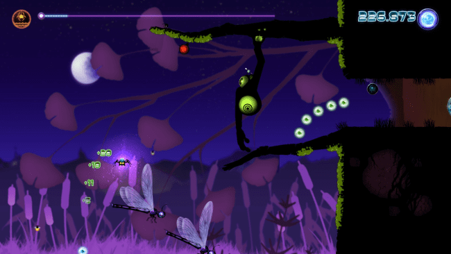 Alien Spidy game screenshot
