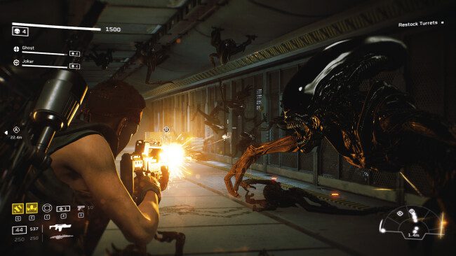 Captura de pantalla de juego de Aliens: Fireteam Elite
