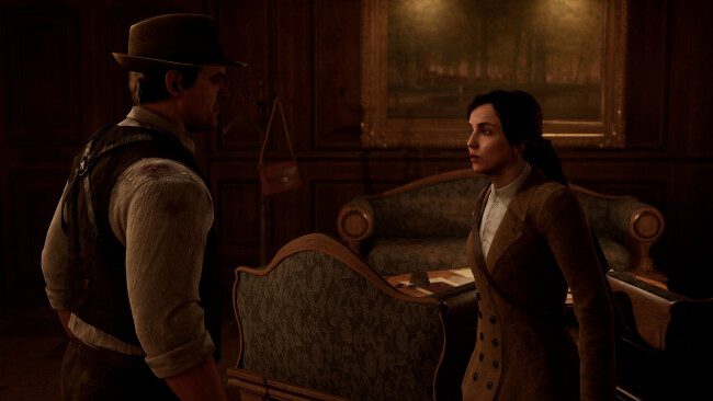 Capture d'écran du jeu Seul dans le noir