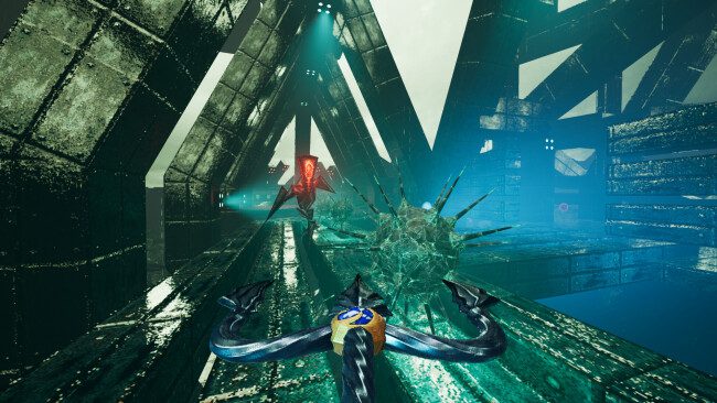 Captura de tela do jogo AMID EVIL