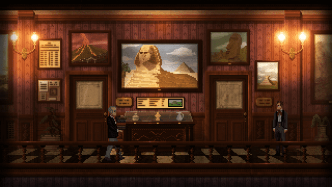 Unutulmaz oyunun İngilizce ekran görüntüsü