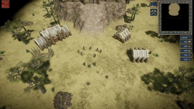 Captura de pantalla del juego de Andalia