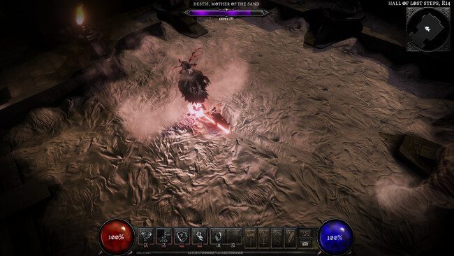 Anima: Screenshot of the game The Kingdom of Darkness