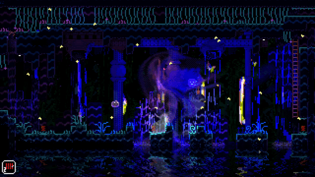 Captura de tela do jogo ANIMAL WELL