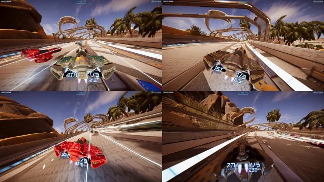 Captura de pantalla del juego Antigraviator