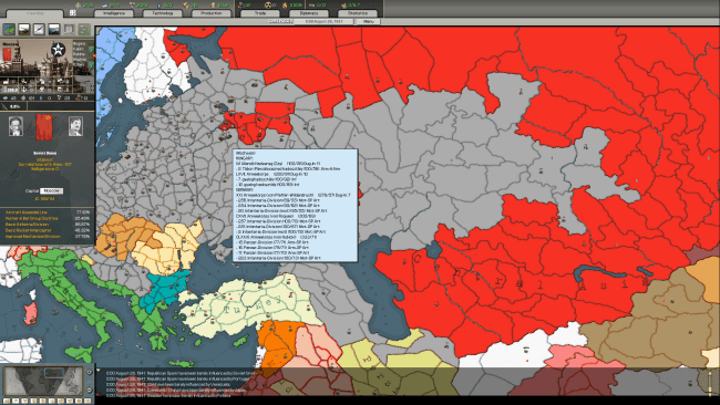 Arsenal of Democracy: A Hearts of Iron game screenshot