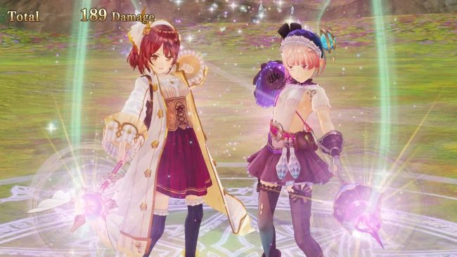 Captura de tela do jogo Atelier Lydie & Suelle: Os Alquimistas e as Pinturas Misteriosas DX