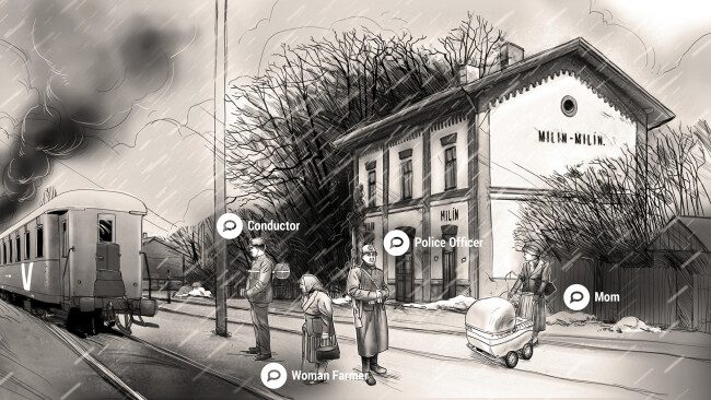 Attentat game screenshot