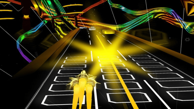 Audiosurf game screenshot