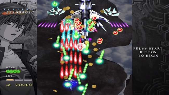 Captura de pantalla del juego del Castillo Shikigami