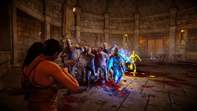 Captura de tela do PC Ondas de Sangue