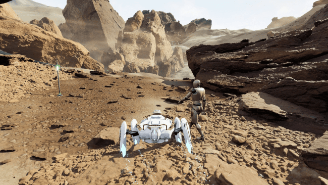 CAT Interstellar: captura de pantalla del juego revisado