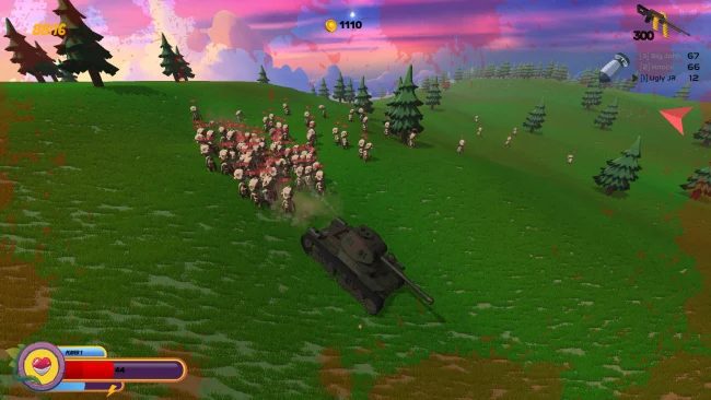 Bulletproof Tank Adventure game screenshot