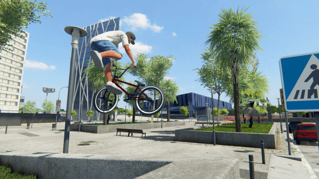 Captura de tela do jogo BMX para PC