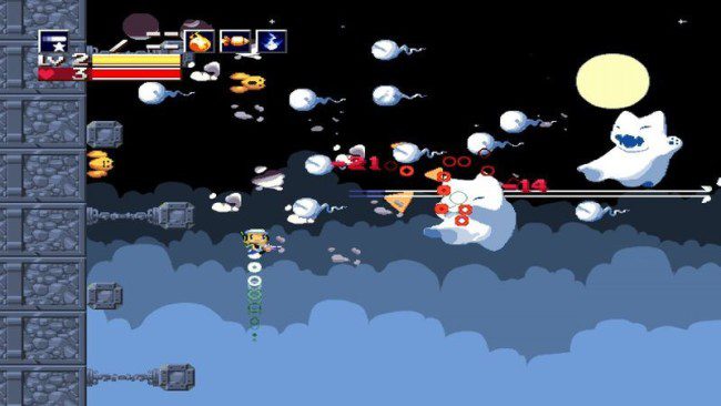 Captura de pantalla del juego Cave Story+