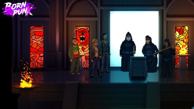 Captura de tela do jogo Born Punk