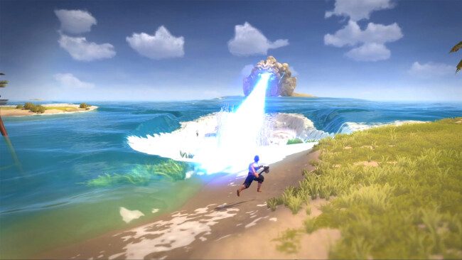 Captura de tela do jogo Breakwaters: Crystal Tides