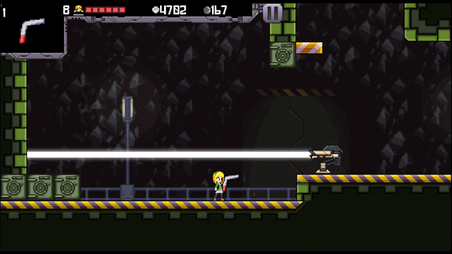 Cally's Caves Game Screenshot