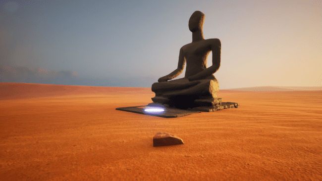 Capture d'écran du jeu Be a rock