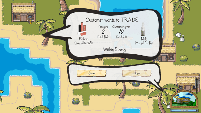 Capital Island game screenshot