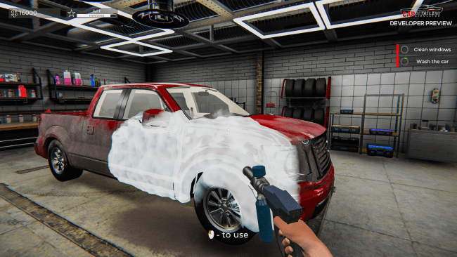 Screenshot of Car Detailing Simulator game