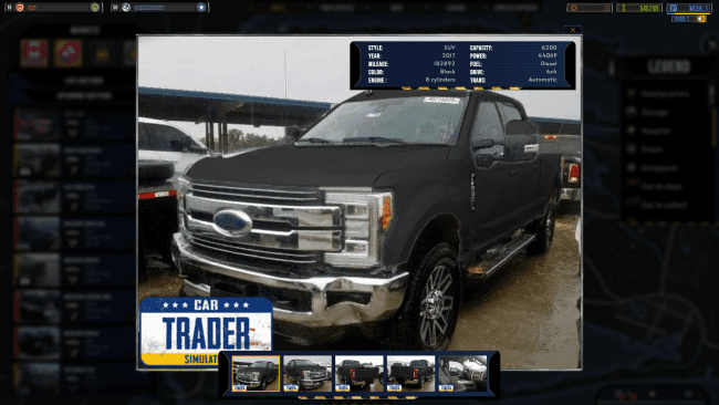 Screenshot of Car Trader Simulator game