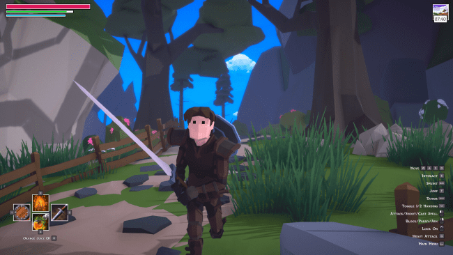 Captura de tela do PC Aventura de Cacildes