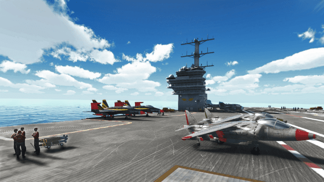 Carrier Deck game screenshot