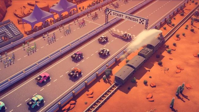 Captura de pantalla de PC de Circuit Superstars